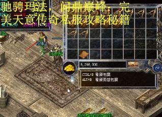 驰骋玛法，问鼎巅峰：完美天意传奇私服攻略秘籍