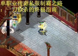 单职业传奇私服制霸之路：一刀秒杀的终极指南
