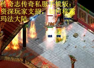 传奇志传奇私服手机版：资深玩家支招，如何称霸玛法大陆