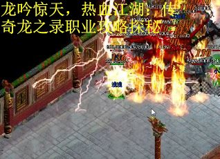 龙吟惊天，热血江湖：传奇龙之录职业攻略探秘