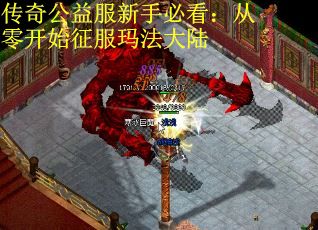 传奇公益服新手必看：从零开始征服玛法大陆