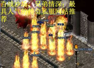 百战沙场，兄弟情深：最具人气的传奇私服网站推荐