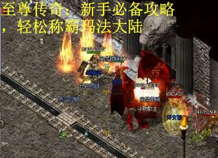 至尊传奇：新手必备攻略，轻松称霸玛法大陆