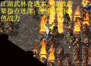 江湖武林奇遇多，请教前辈指点迷津：如何提升角色战力