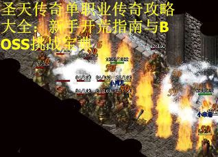 圣天传奇单职业传奇攻略大全：新手开荒指南与BOSS挑战宝典