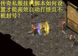 传奇私服挂机脚本如何设置才能高效自动打怪且不被封号？