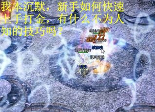 我本沉默，新手如何快速上手打金，有什么不为人知的技巧吗？