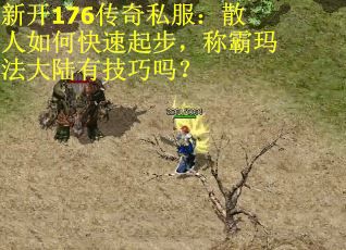 新开176传奇私服：散人如何快速起步，称霸玛法大陆有技巧吗？
