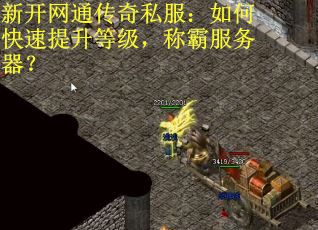 新开网通传奇私服：如何快速提升等级，称霸服务器？