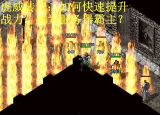 虎威传奇：如何快速提升战力，成为服务器霸主？