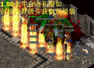 1.80金牛合击私服如何快速升级并获取顶级装备攻略？