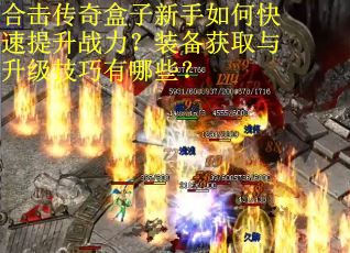 合击传奇盒子新手如何快速提升战力？装备获取与升级技巧有哪些？